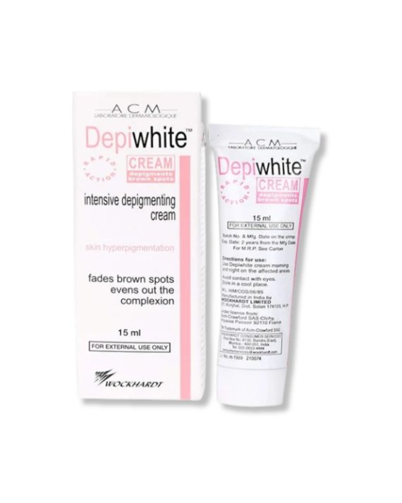 Depiwhite Cream depigments brown skin