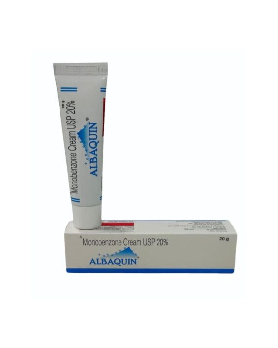 Albaquin Monobenzone Cream 20 Usp