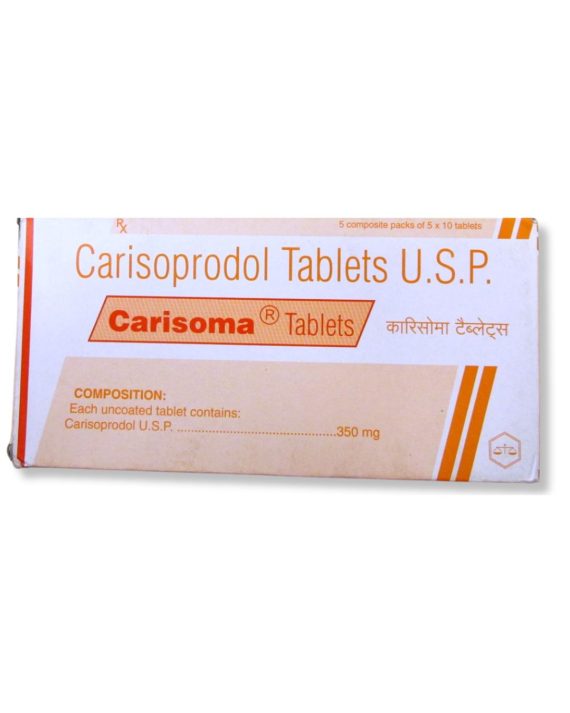 Carisoprodol Tablets 350 Mg
