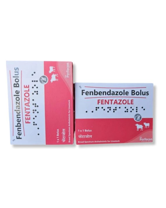 Fenbendazole 3000mg and Ivermectin 100mg Bolus