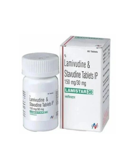 Lamivudine + Stavudine Tablet 150/30 Mg