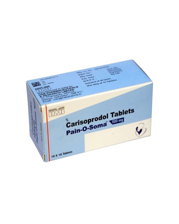 Pain O Soma 500 Mg Tablets