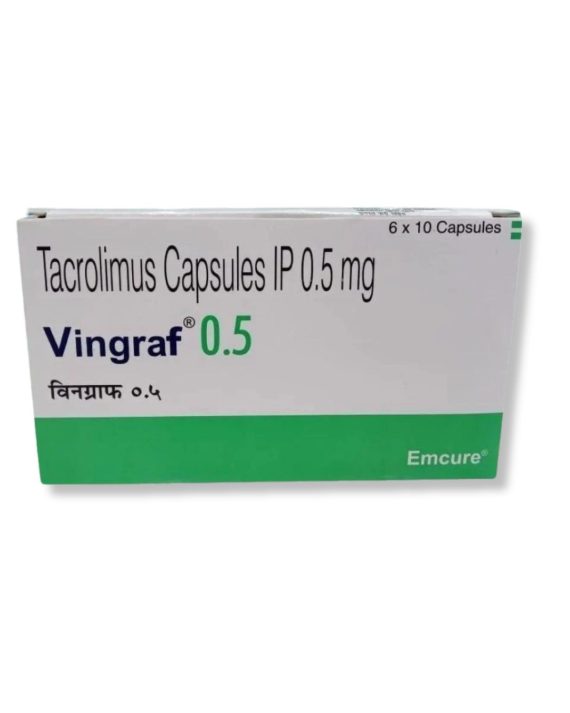 TACROLIMUS CAPSULES 0.5MG