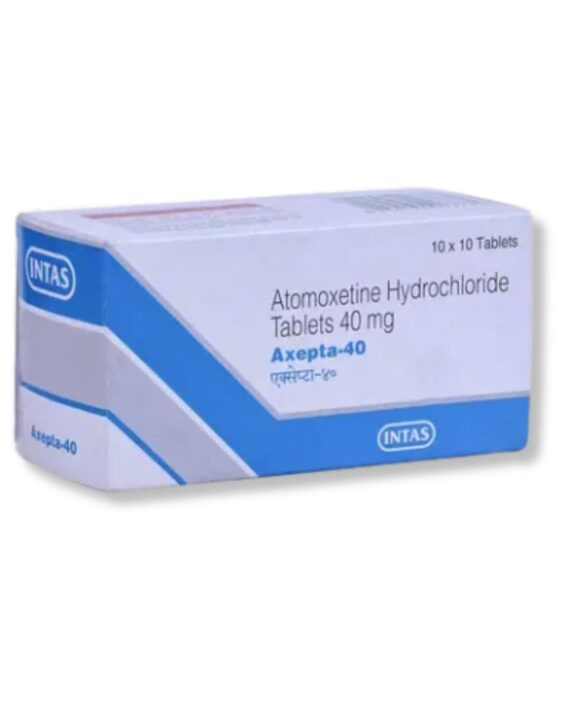 Axepta Atomoxetine Tablets 40Mg