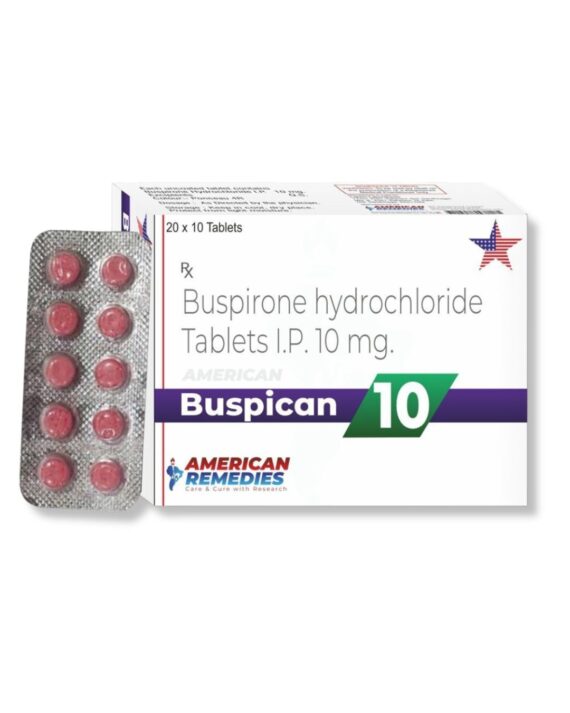 Buspirone Tablets 10 Mg