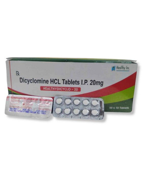 Dicyclomine 20 Mg Tablet