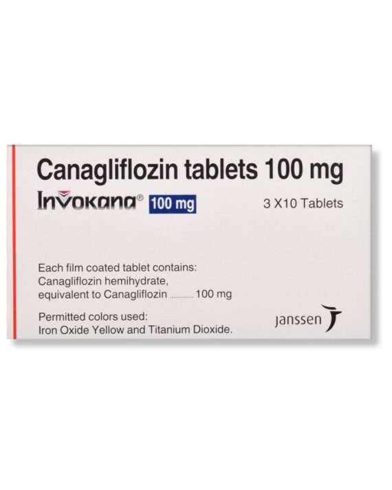 Invokana 100 Mg Tablets