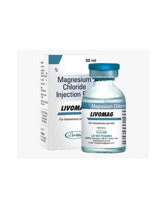 Livomag Magnesium Chloride Injection 50 Ml