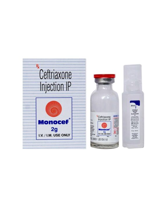 Monocef Ceftriaxone Injection 2Gm